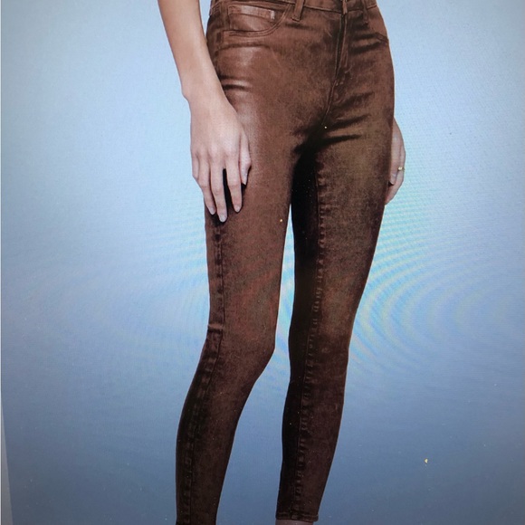 L’agence coated high waist skinny ankle length jeans - Picture 3 of 13